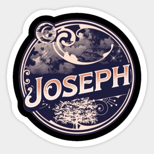 Joseph Name Tshirt Sticker